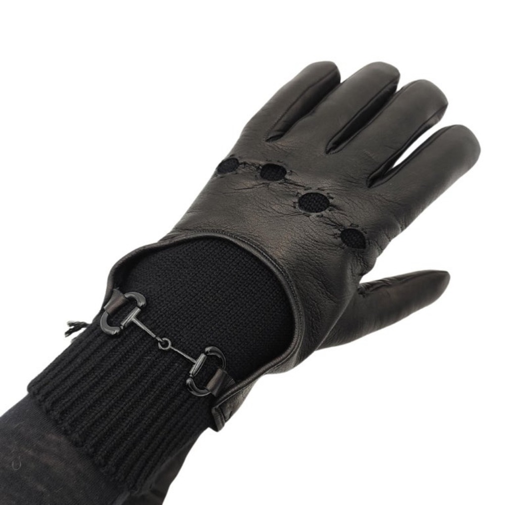 Gucci Leather Gloves NIB
